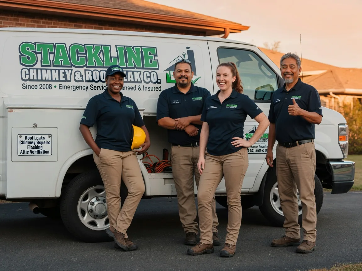 Chimney flashing repair company in Poole, KY